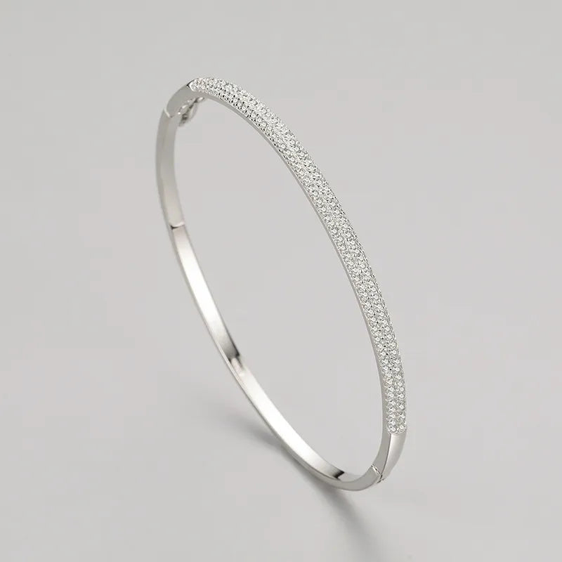 Oval Shine Bracelet – 925 Silver Edition